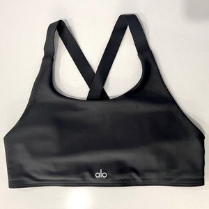 Alo Airlift Take Charge Bra, Anthracite, Medium